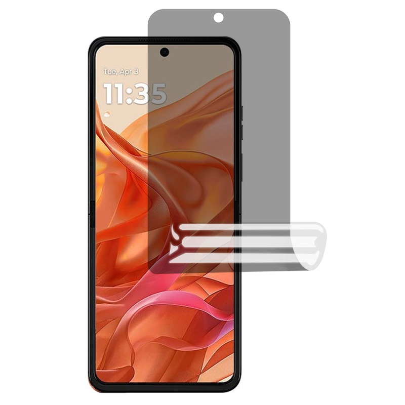 Anti-Espion Schutzfolie für Motorola Razr 60 / 60 Ultra / 50 / 50 Ultra Display