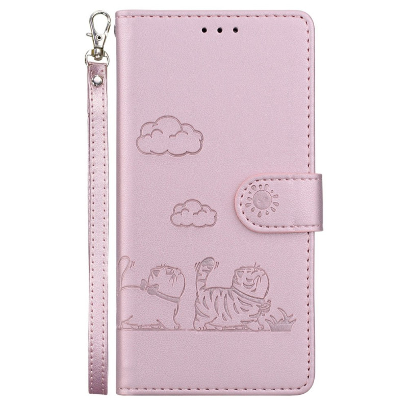 Xiaomi Redmi A5 Cat Walk Tasche mit Riemen