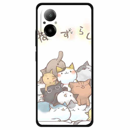 Coque Realme C67 Chats Errants