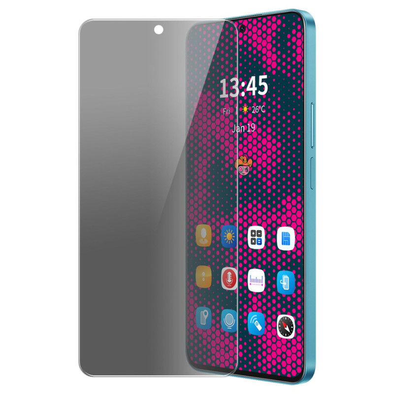 Anti-Espion-Schutz aus gehärtetem Glas für den Realme C67-Bildschirm