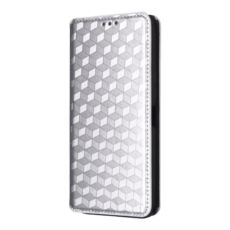 Flip Cover Motorola Edge 60 Pro Losanges 3D