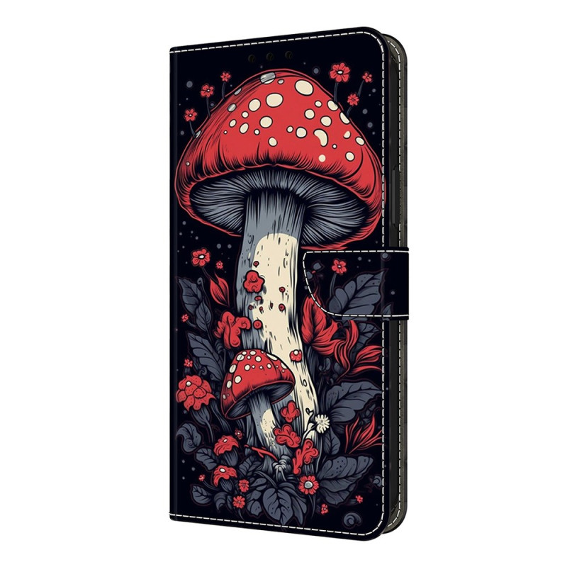 Xiaomi Redmi Note 14 Pro 4G Hülle -Pilz Rot