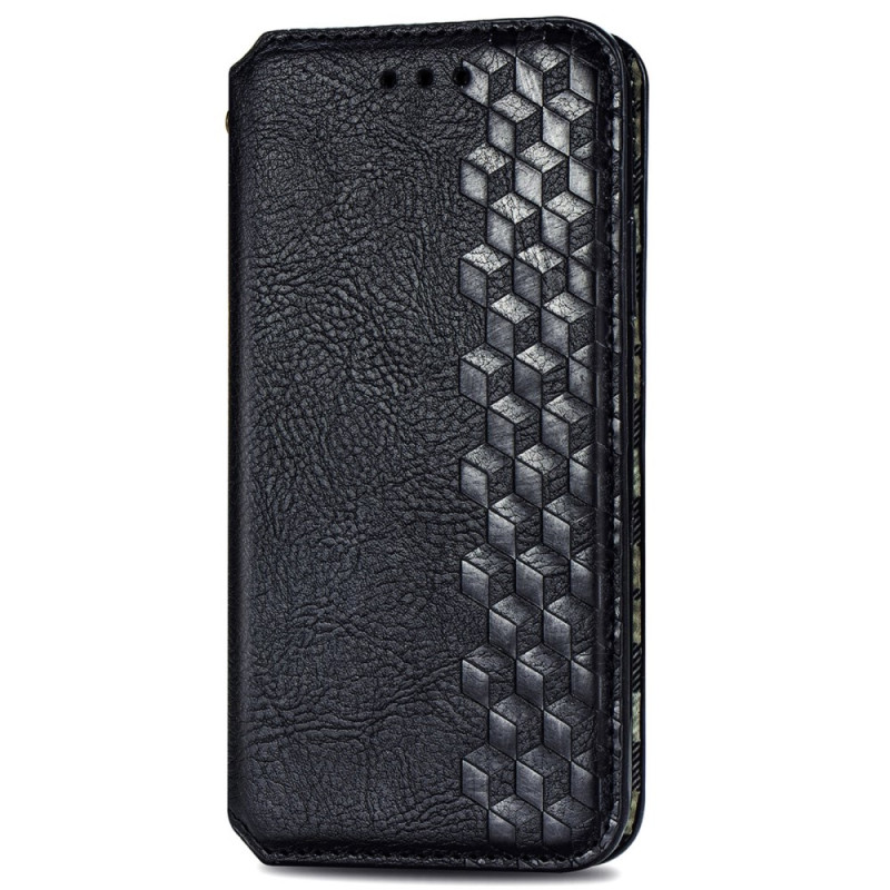 Flip Cover Oppo A60 4G Wildleder-Effekt Frise