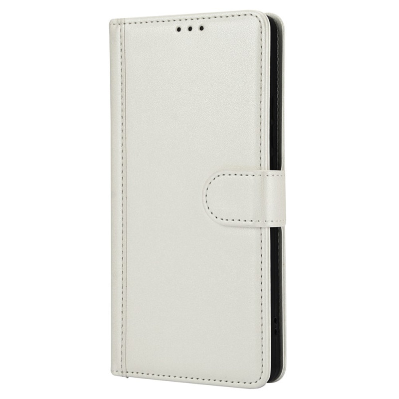 Hülle Oppo A60 4G Klassische Lederoptik