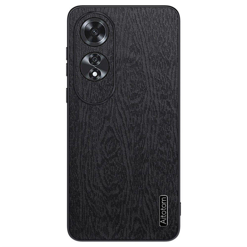 Oppo A60 4G Hülle mit Holzeffekt