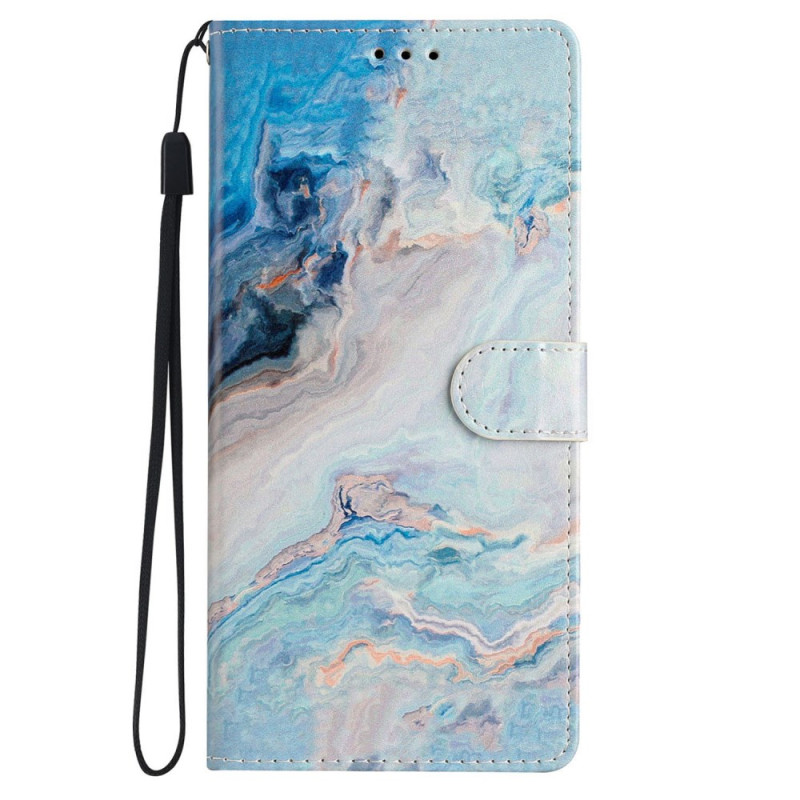 Hülle Oppo A60 4G Marmor Blau