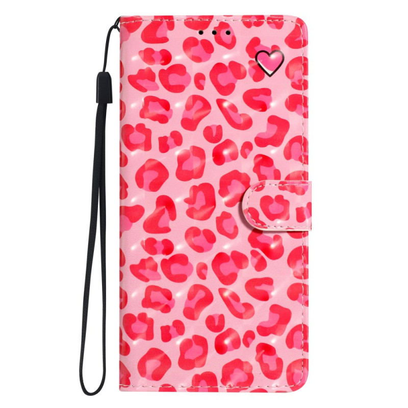 Oppo A60 4G Leopard Rosa Tasche