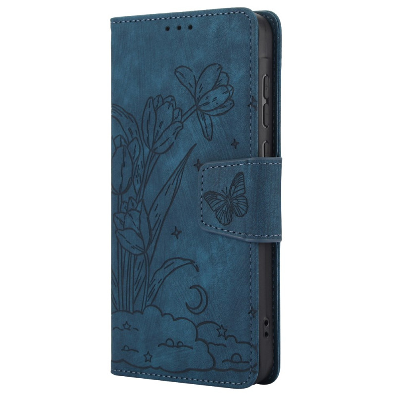Oppo A60 4G Hülle Blumendruck