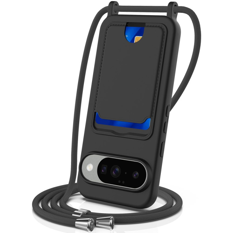 Kordelzughülle Google Pixel 10 Silikon Kartenhalter