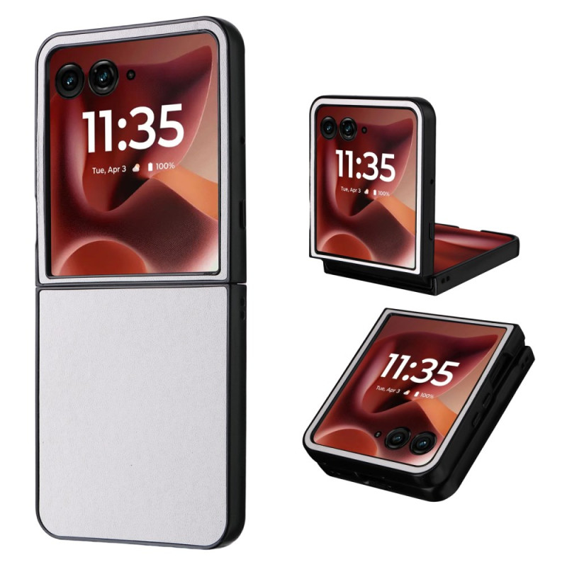Razr 60 Ultra 5G Klassisches Leder Cover