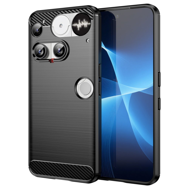 Coque Nothing Phone (3) Fibre Carbone Brossée