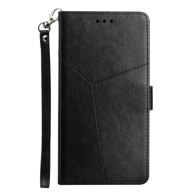 Samsung Galaxy S25 FE Y Design Tasche mit Riemen