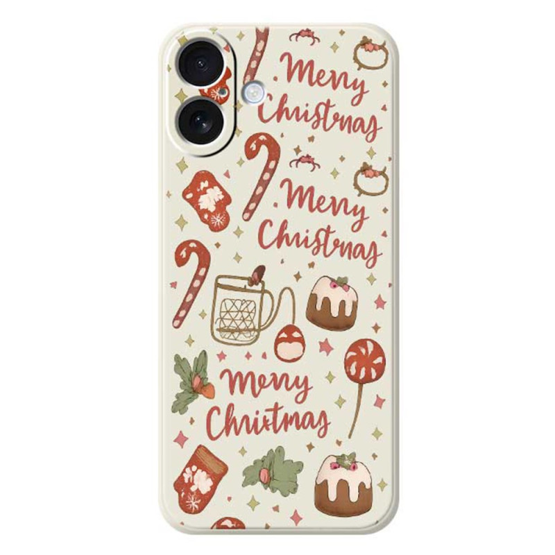 iPhone 17 Silikonhülle Flüssig Weihnachten
