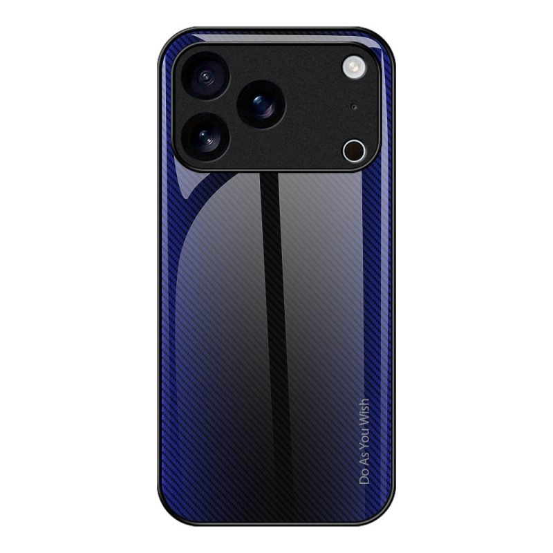 iPhone 17 Pro Cover Gehärtetes Glas Kohlefaser
