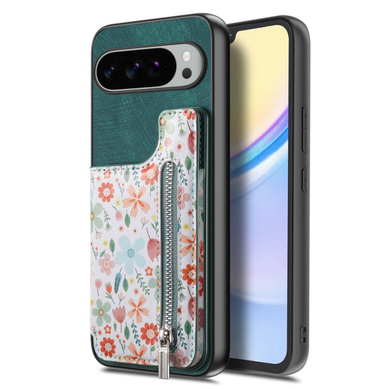 Cover Google Pixel 10 Pro XL Portemonnaie Blume