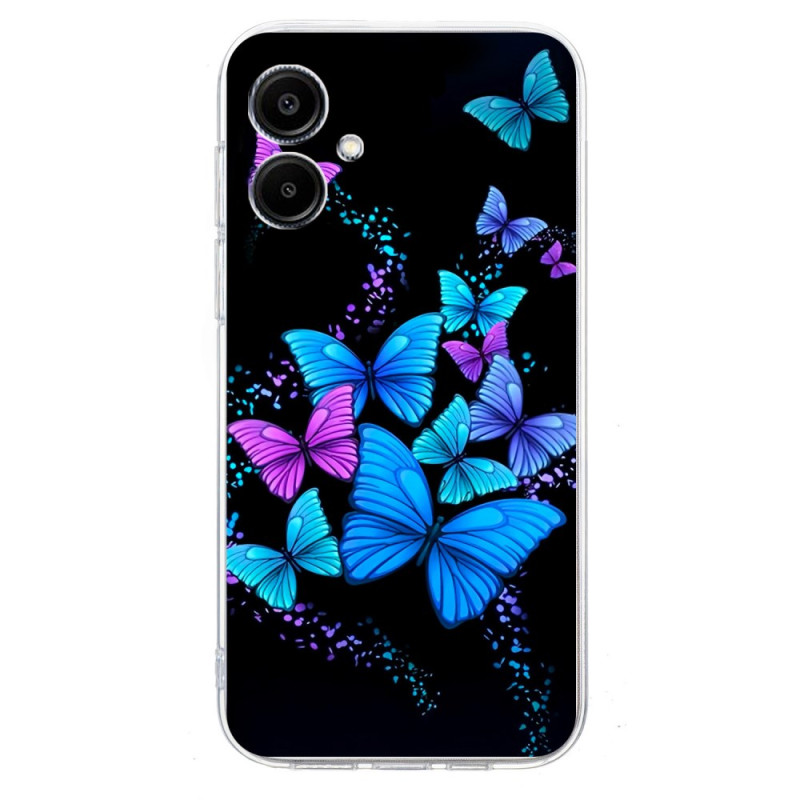 Samsung Galaxy A07 Cover Bunte Schmetterlinge
