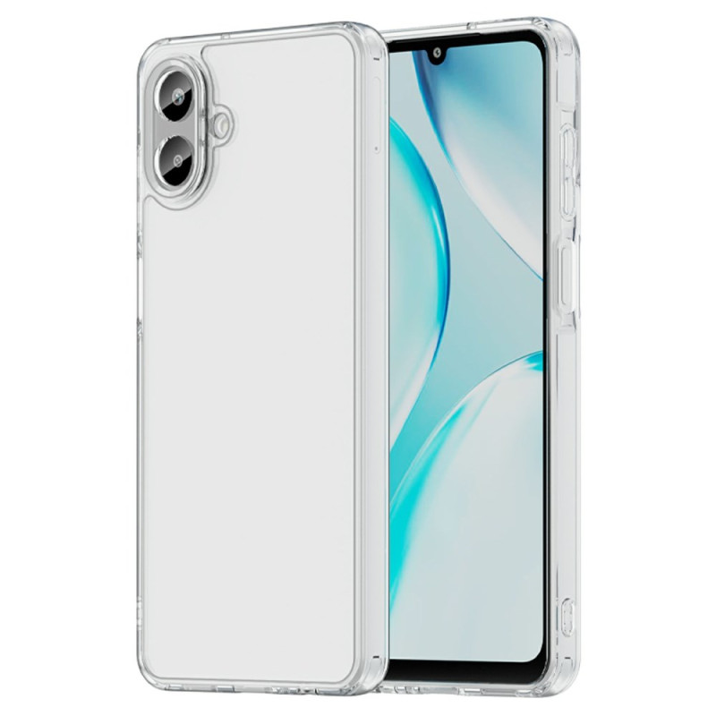 Samsung Galaxy A07 Cover Transparent Metall Style Edges