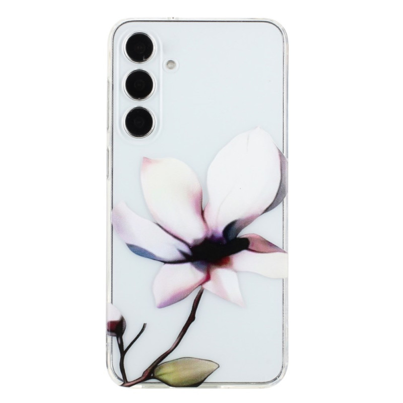 Samsung Galaxy A17 4G / 5G Hülle Blume Weiss