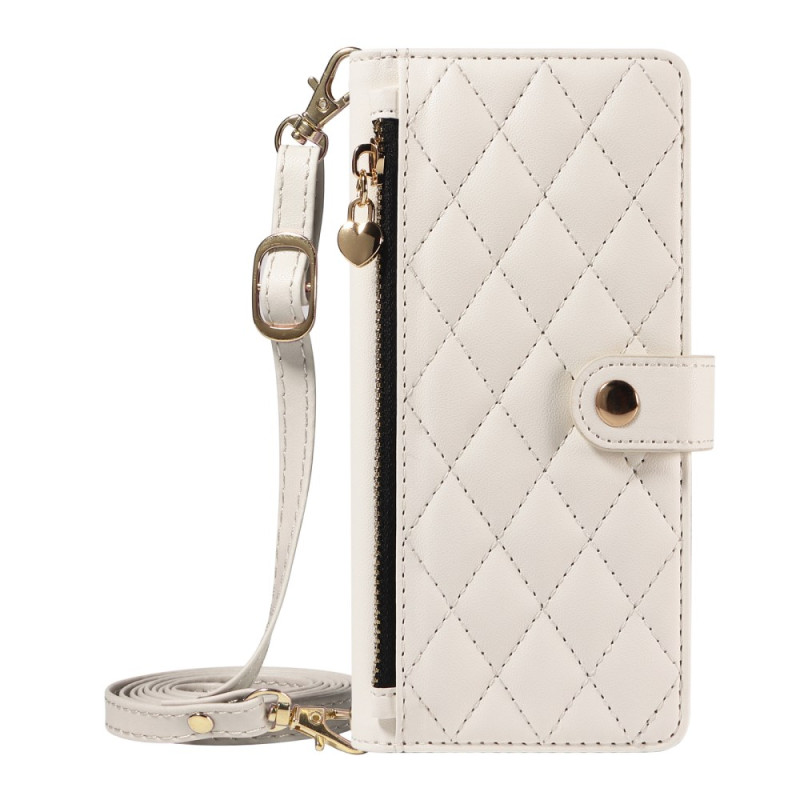 Samsung Galaxy A17 5G Gepolsterte Tasche mit Riemen und Schulterriemen