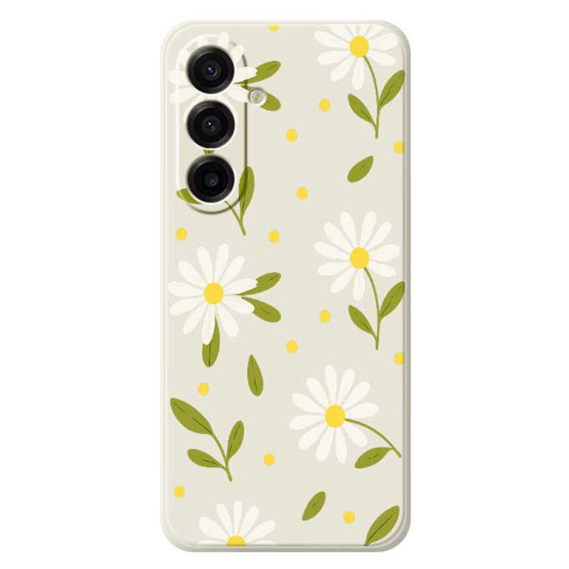 Samsung Galaxy A17 5G Hülle Fleurettes Weiss