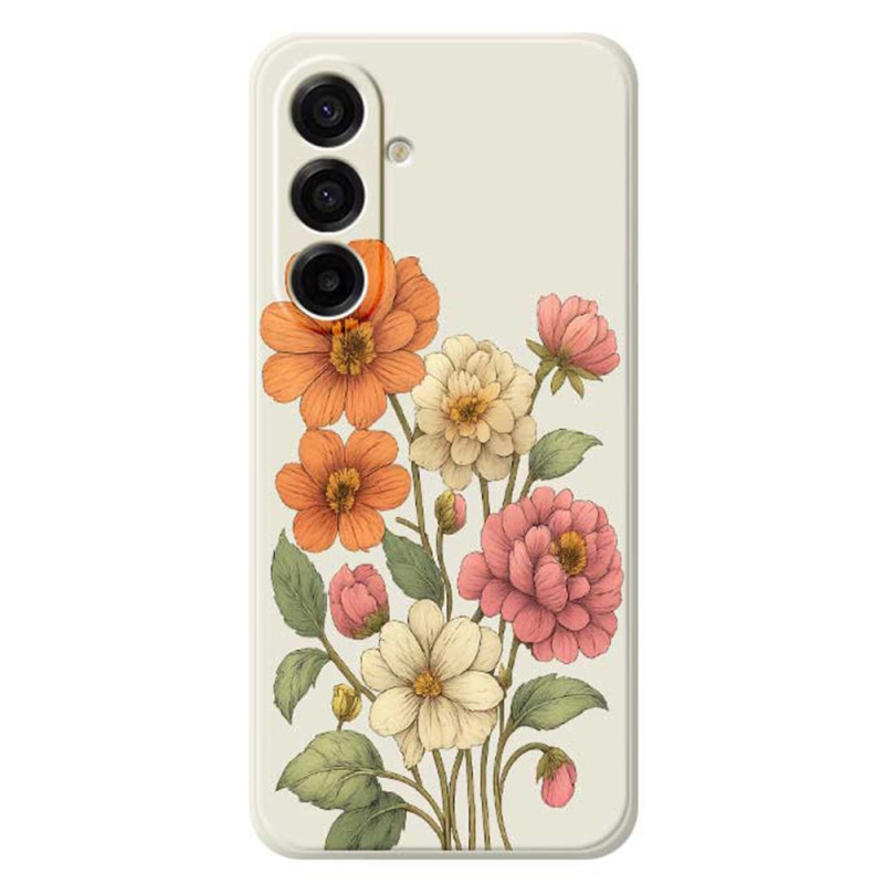 Samsung Galaxy A17 5G Cover Blumenmuster