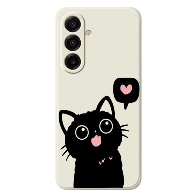Samsung Galaxy A17 5G Cover Katze Schwarz