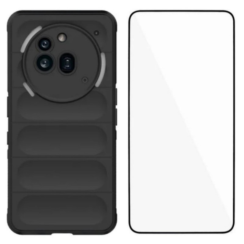 Nothing Phone (3a) Pro Anti-Rutsch-Hülle mit Displayschutz