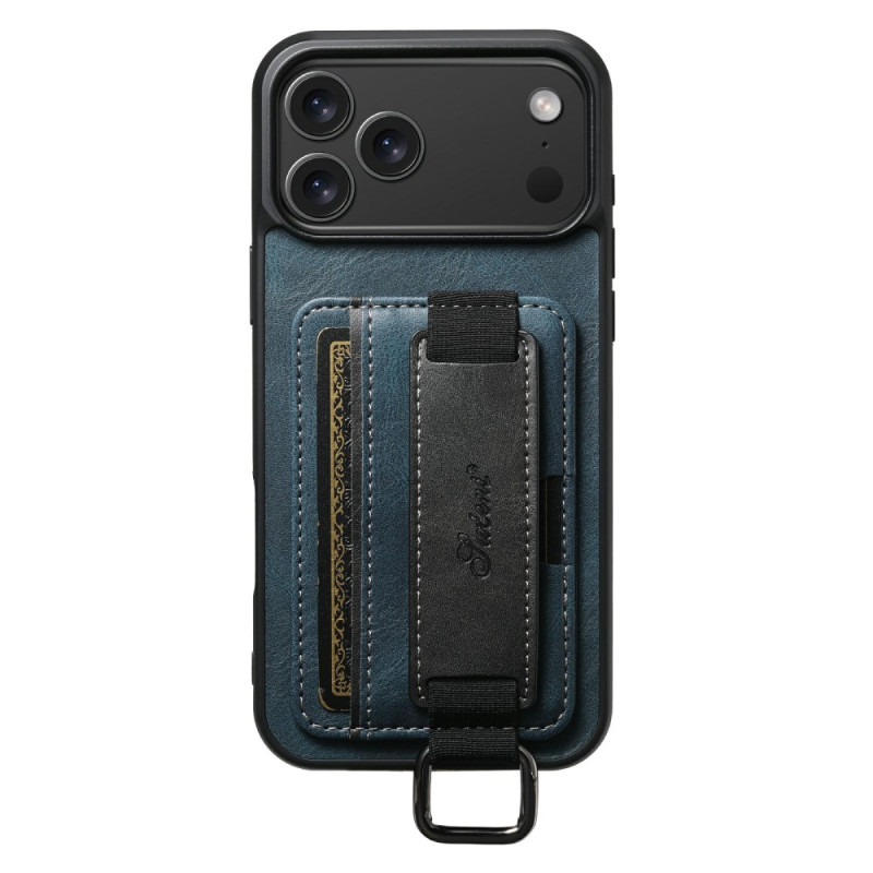 iPhone 17 Pro Hülle mit Kartenhalter Retro-Design