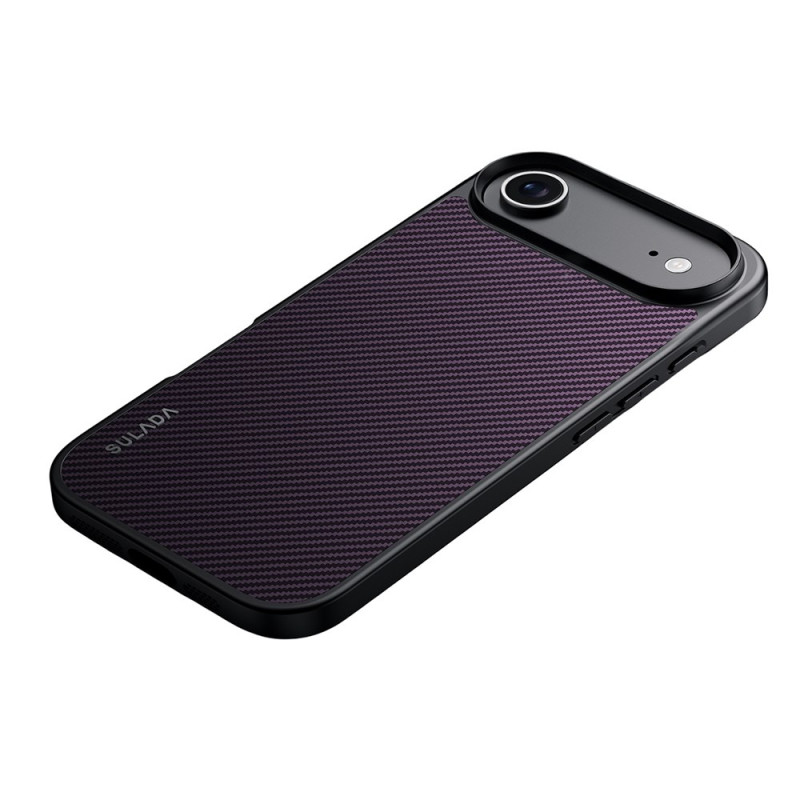 iPhone 17 Air Cover Kompatibel MagSafe Kohlefaser
