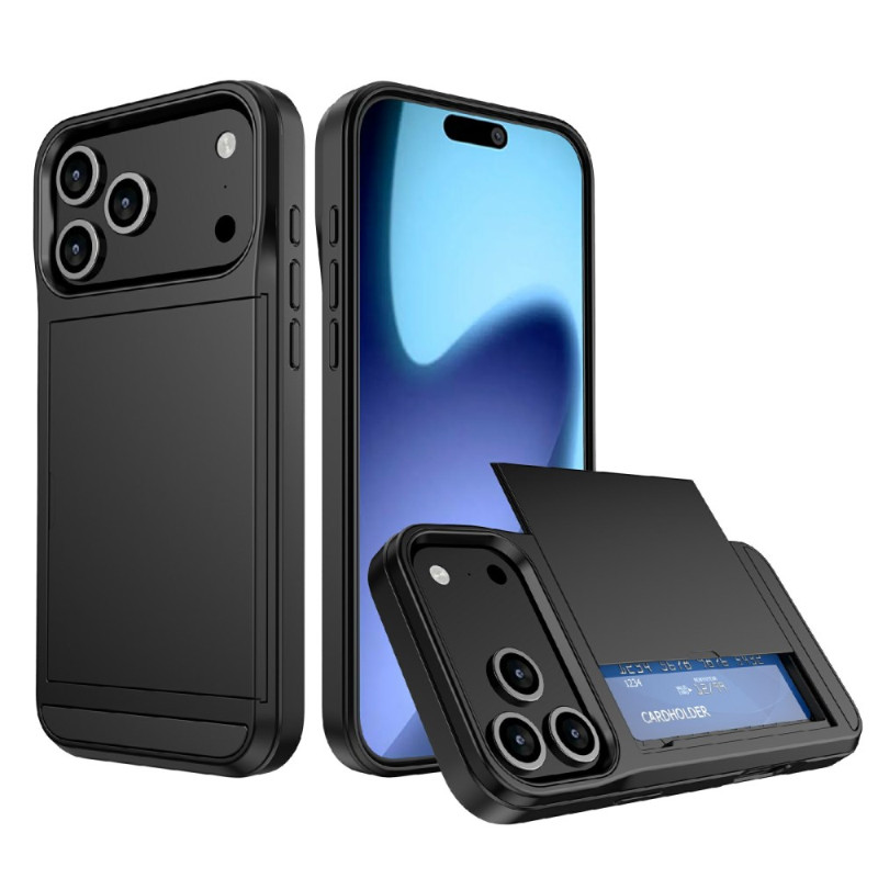 iPhone 17 Pro Max Cover Kartenhalter zum Aufschieben