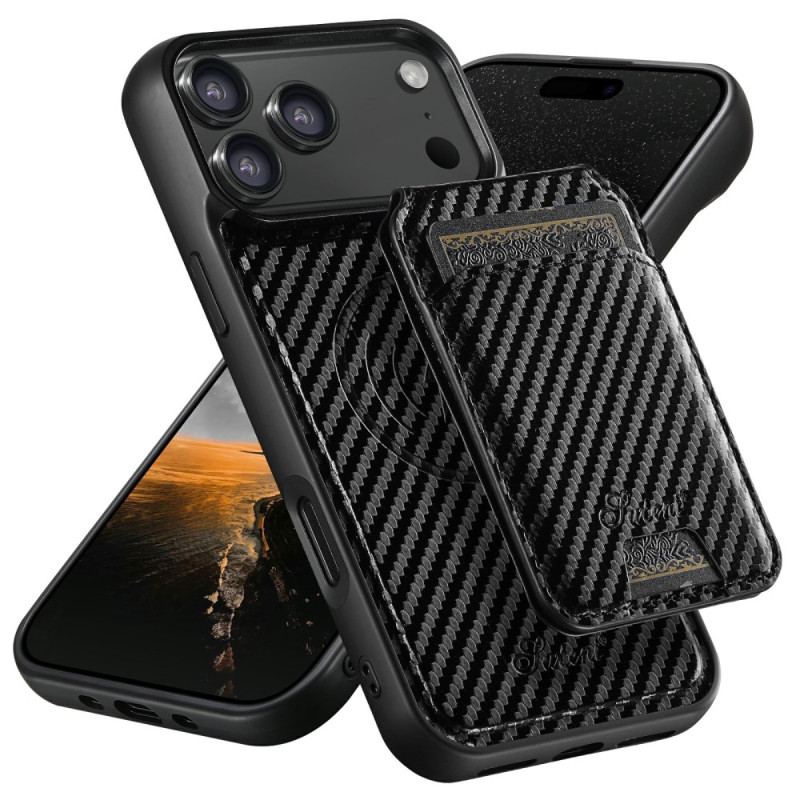 iPhone 17 Pro Max Cover Kompatibel Magsafe Abnehmbarer Kartenhalter