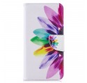 Huawei Y7 2019 Hülle Aquarell Blume