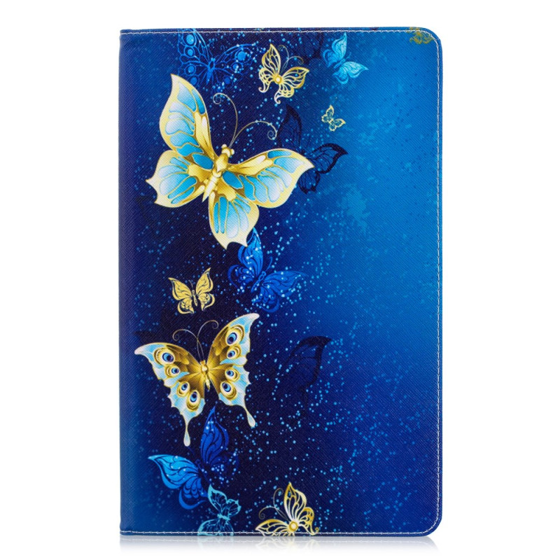 Étui Samsung Galaxy Tab A 10.5 (2018) Papillons Dorés