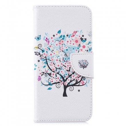 Xiaomi Redmi Note 7 Flowered Tree Hülle