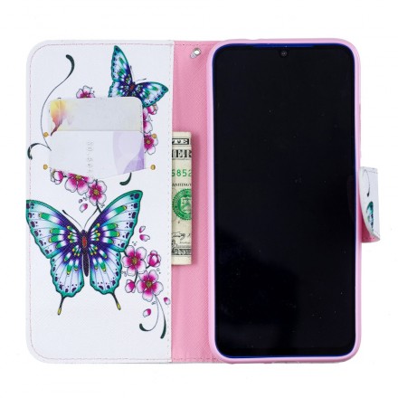 Xiaomi Redmi Note 7 Hülle Wunderbare Schmetterlinge
