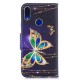 Xiaomi Redmi Note 7 Tasche Magischer Schmetterling