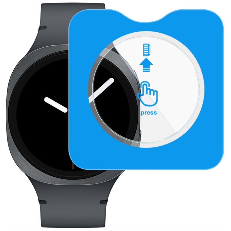 Schutz aus gehärtetem Glas für Samsung Galaxy Watch8 40mm Installationswerkzeug