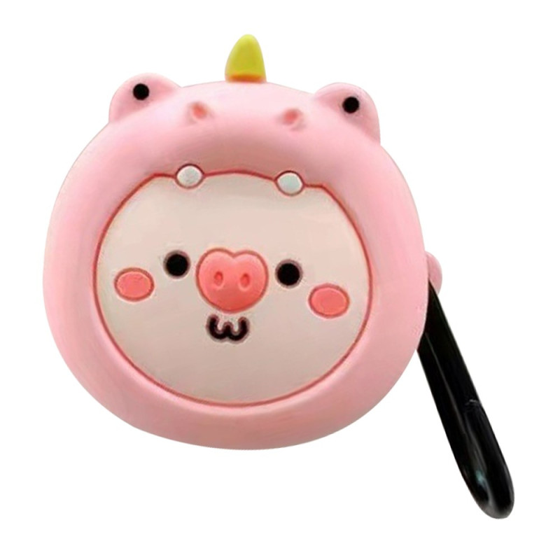 Samsung Galaxy Buds FE Cover Schweinchen Rosa