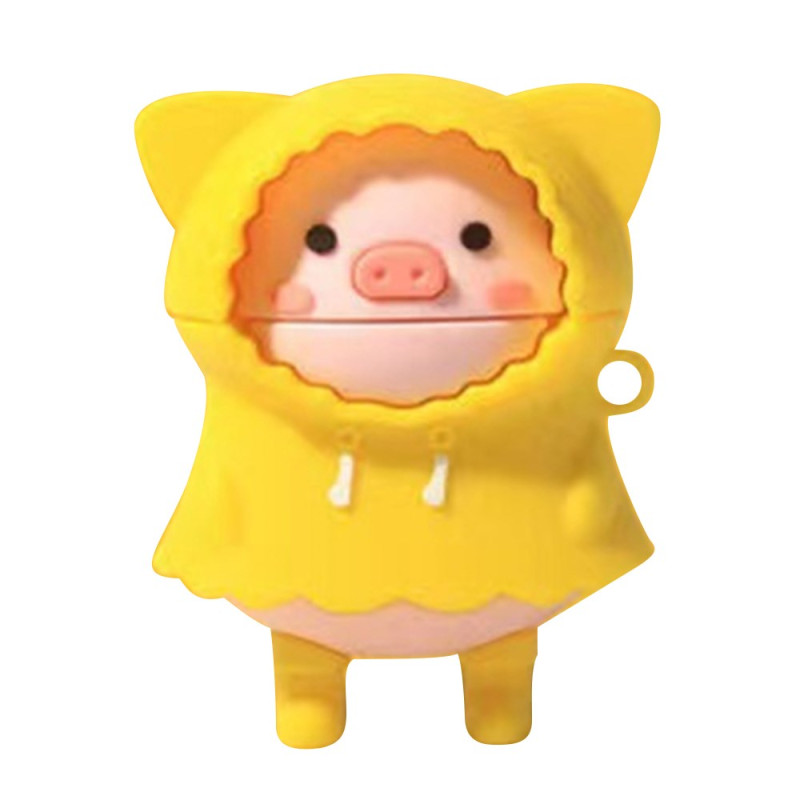 Samsung Galaxy Buds FE Cover Schweinchen im Regen