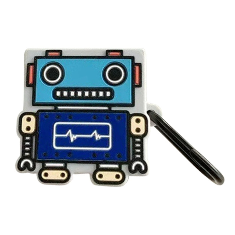 Samsung Galaxy Buds FE Robot Cover Blau