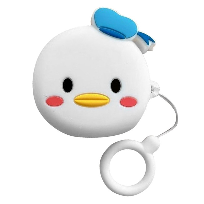 Samsung Galaxy Buds FE Cover Ente mit Hut Blau