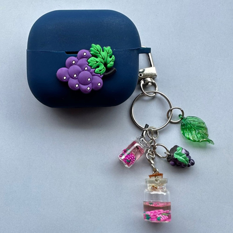 Samsung Galaxy Buds3 Pro / Buds3 Raisin Cover mit Anhänger