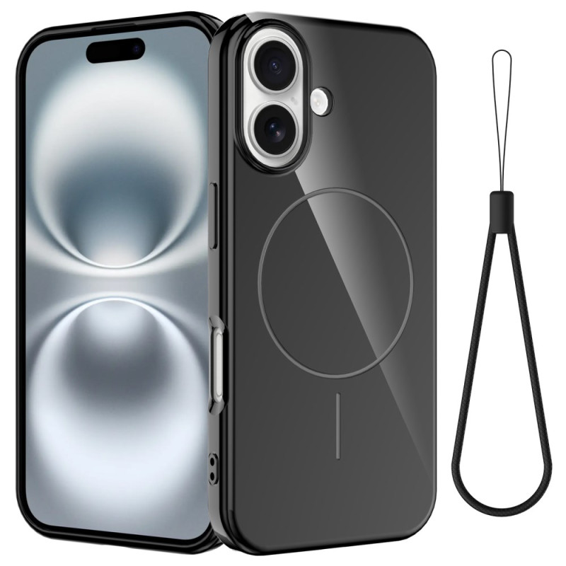 MagSafe Silikon iPhone 16 Hülle mit Riemen