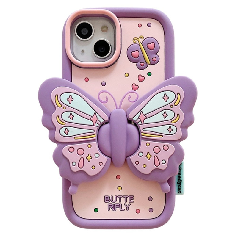 iPhone 15 Cover Halter Schmetterling