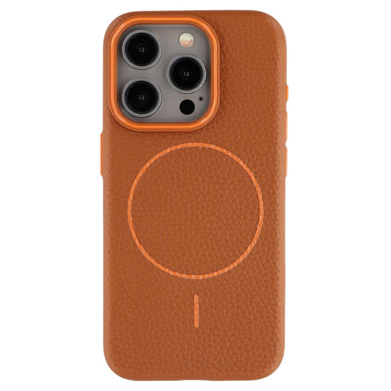 iPhone 15 Pro Cover MagSafe Texture Litchi