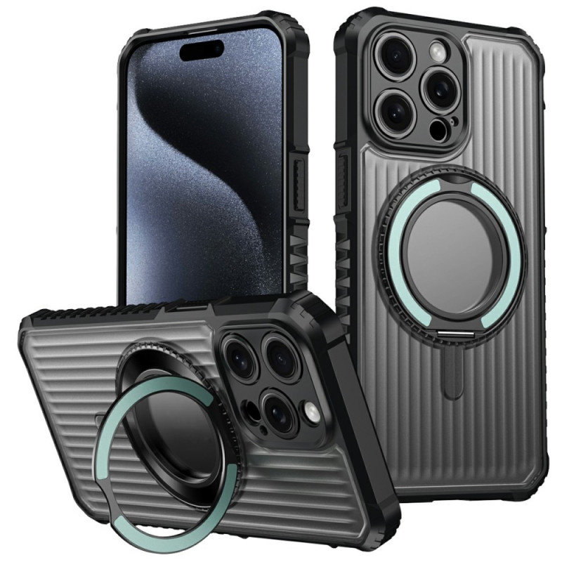 iPhone 15 Pro Max Cover MagSafe 360° drehbare Halterung