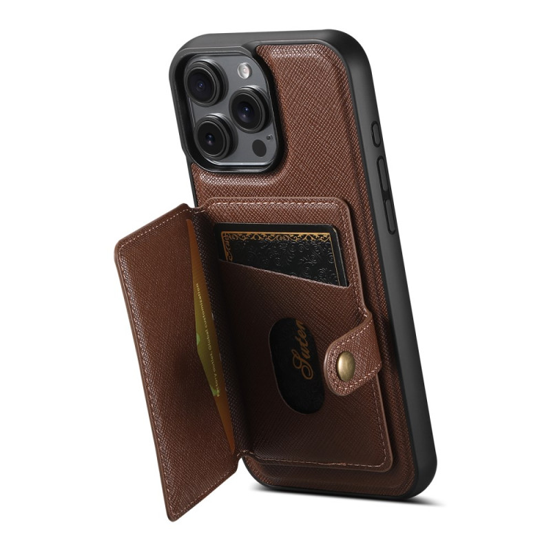 iPhone 15 Pro Max Cover Magsafe Abnehmbarer Kartenhalter Premium
