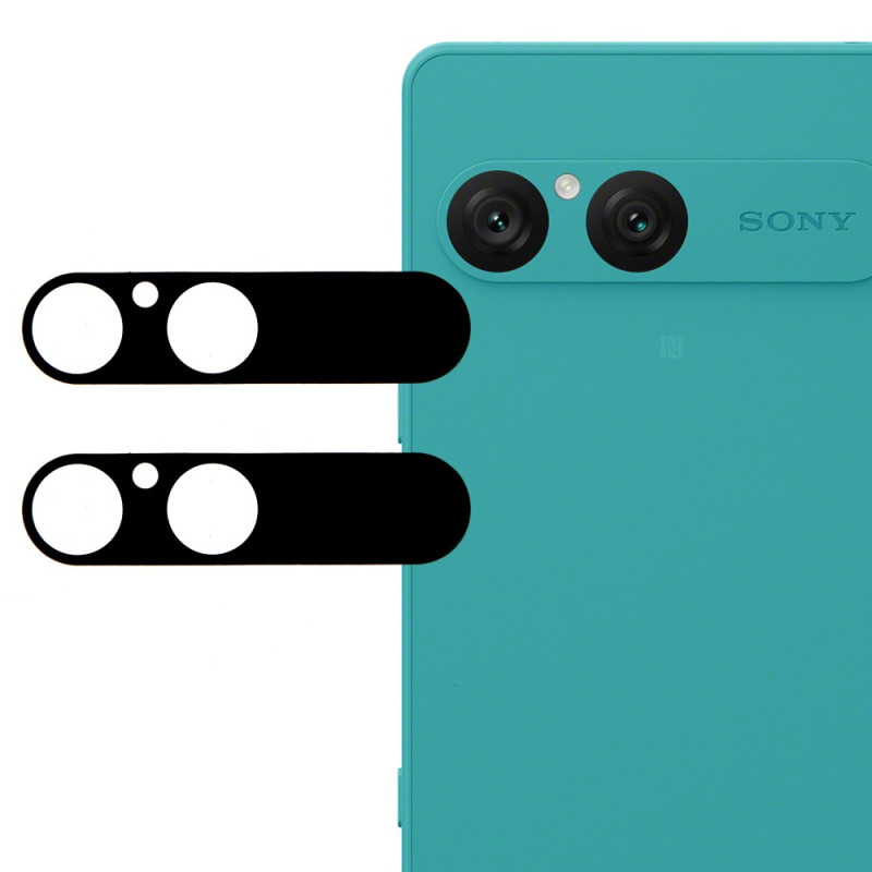 Schutzlinse aus gehärtetem Glas für Sony Xperia 10 VII (schwarze Version)