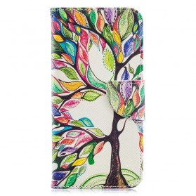 Huawei Y6 2019 Baum Bunte Hülle
