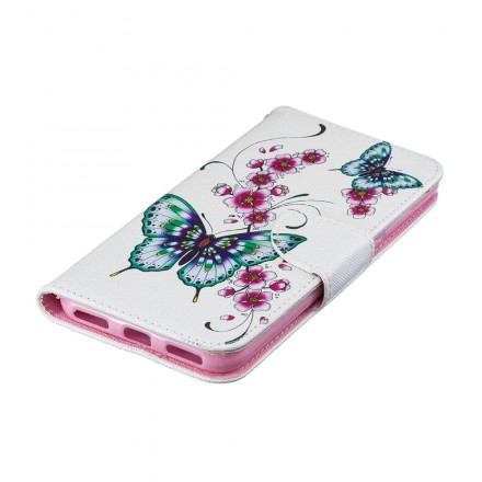 Huawei Y6 2019 Hülle Wunderbare Schmetterlinge